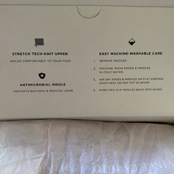 Vince Camuto Flanna Mauve Washable Knit Ballet Flats Size 8 - Picture 11 of 11